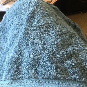 Soft Blue wash cloth - Plush Absorbent Home